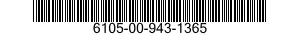 6105-00-943-1365  6105009431365 009431365
