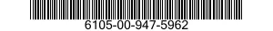 6105-00-947-5962  6105009475962 009475962