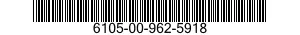 6105-00-962-5918  6105009625918 009625918