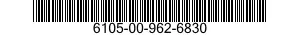 6105-00-962-6830 MOTOR,ALTERNATING CURRENT 6105009626830 009626830