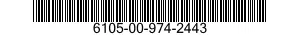 6105-00-974-2443  6105009742443 009742443