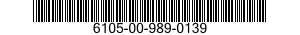 6105-00-989-0139  6105009890139 009890139