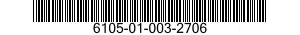 6105-01-003-2706 MOTOR ASSEMBLY,DOOR 6105010032706 010032706