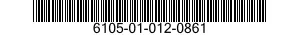 6105-01-012-0861  6105010120861 010120861