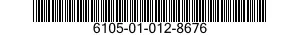 6105-01-012-8676 MOTOR,CONTROL 6105010128676 010128676