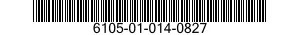 6105-01-014-0827  6105010140827 010140827