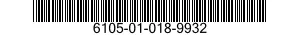 6105-01-018-9932 ROTOR ASSEMBLY 6105010189932 010189932