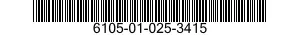 6105-01-025-3415  6105010253415 010253415