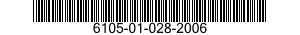 6105-01-028-2006 MOTOR,SYNCHRO 6105010282006 010282006