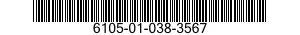 6105-01-038-3567  6105010383567 010383567