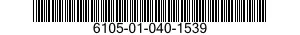 6105-01-040-1539  6105010401539 010401539