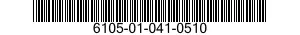 6105-01-041-0510  6105010410510 010410510