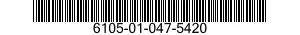 6105-01-047-5420  6105010475420 010475420