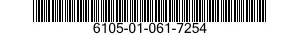 6105-01-061-7254 MOTOR,ALTERNATING CURRENT 6105010617254 010617254