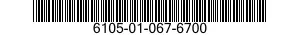 6105-01-067-6700  6105010676700 010676700