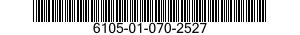6105-01-070-2527 MOTOR-TACHOMETER GENERATOR 6105010702527 010702527