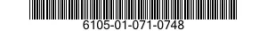 6105-01-071-0748  6105010710748 010710748