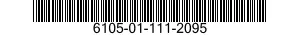 6105-01-111-2095  6105011112095 011112095