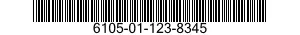6105-01-123-8345 WINDING,MOTOR FIELD 6105011238345 011238345