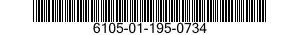 6105-01-195-0734  6105011950734 011950734