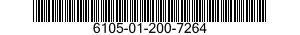 6105-01-200-7264 MOTOR,PAPER PULLER 6105012007264 012007264