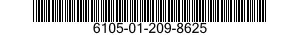 6105-01-209-8625  6105012098625 012098625