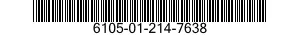 6105-01-214-7638 STATOR,MOTOR-TACHOMETER GENERATOR 6105012147638 012147638