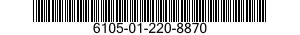 6105-01-220-8870 MOTOR,READER,PAPER 6105012208870 012208870