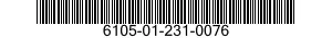 6105-01-231-0076  6105012310076 012310076