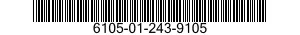 6105-01-243-9105 MOTOR,ALTERNATINGCURRENT 6105012439105 012439105