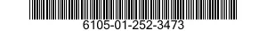 6105-01-252-3473 MOTOR,ALTERNATING CURRENT 6105012523473 012523473