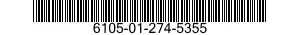 6105-01-274-5355 MOTOR,DIRECT CURRENT 6105012745355 012745355