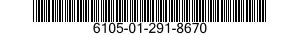 6105-01-291-8670 MOTOR,ALTERNATING CURRENT 6105012918670 012918670