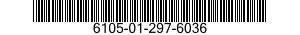 6105-01-297-6036 MOTOR-TACHOMETER GENERATOR 6105012976036 012976036