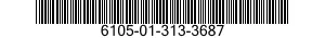 6105-01-313-3687 PULLEY,DRIVE ASSEMB 6105013133687 013133687
