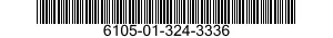 6105-01-324-3336 MOTOR,CONTROL 6105013243336 013243336