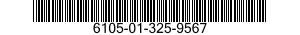 6105-01-325-9567 MOTOR,ALTERNATING CURRENT 6105013259567 013259567