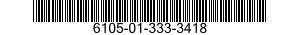 6105-01-333-3418 MOTOR,ALTERNATING CURRENT 6105013333418 013333418