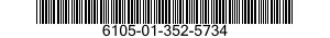 6105-01-352-5734 MOTOR,ALTERNATING CURRENT 6105013525734 013525734