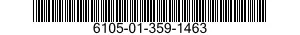 6105-01-359-1463 MOTOR,ALTERNATING CURRENT 6105013591463 013591463