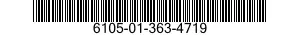 6105-01-363-4719 MOTOR,ALTERNATING CURRENT 6105013634719 013634719