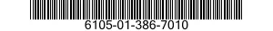 6105-01-386-7010 MOTOR,CONTROL 6105013867010 013867010