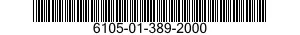 6105-01-389-2000 MOTOR,ALTERNATING CURRENT 6105013892000 013892000