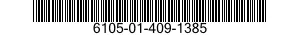 6105-01-409-1385 MOTOR,ALTERNATING CURRENT 6105014091385 014091385