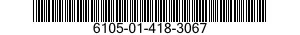 6105-01-418-3067 MOTOR,UNIVERSAL 6105014183067 014183067