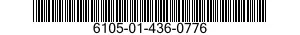 6105-01-436-0776 MOTOR,ALTERNATING CURRENT 6105014360776 014360776