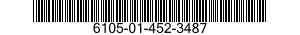 6105-01-452-3487 MOTOR,ALTERNATING CURRENT 6105014523487 014523487