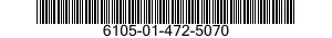 6105-01-472-5070 STATOR,MOTOR 6105014725070 014725070