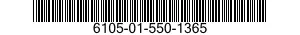 6105-01-550-1365 MOTOR,DIRECT CURRENT 6105015501365 015501365