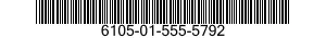 6105-01-555-5792 MOTOR,UNIVERSAL 6105015555792 015555792